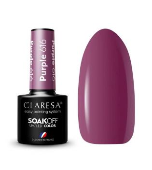 Claresa - Smalto semipermanente Soak off - 616: Purple