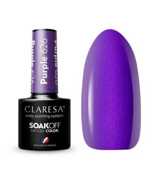 Claresa - Smalto semipermanente Soak off - 626: Purple