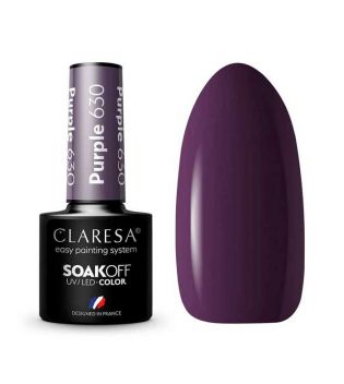 Claresa - Smalto semipermanente Soak off - 630: Purple