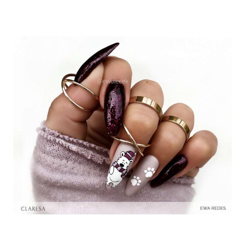 Claresa - Smalto semipermanente Soak off - 631: Purple