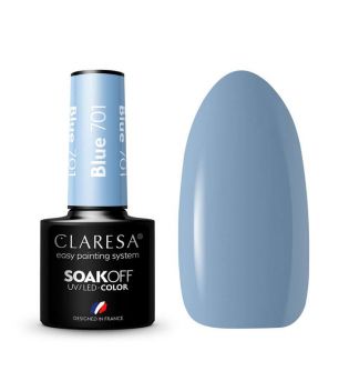 Claresa - Smalto semipermanente Soak off - 701: Blue