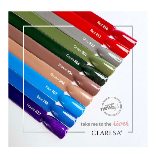 Claresa - Smalto semipermanente Soak off - 802: Green