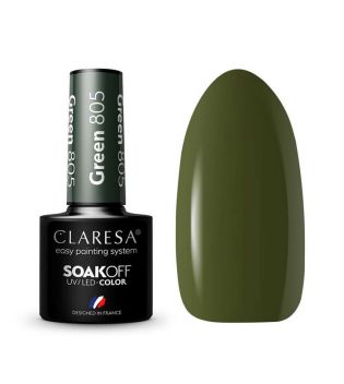 Claresa - Smalto semipermanente Soak off - 805: Green