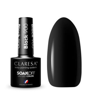 Claresa - Smalto semipermanente Soak off - 900: Black