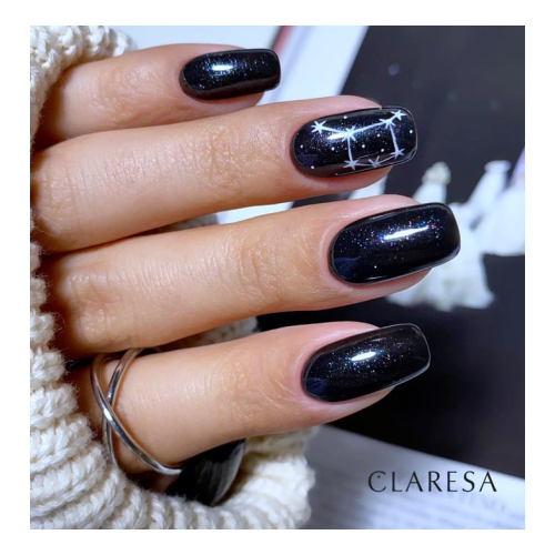 Claresa - Smalto semipermanente Soak off - Galaxy Black