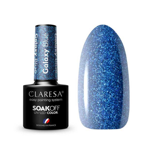 Claresa - Smalto semipermanente Soak off - Galaxy Blue