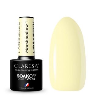 Claresa - Smalto semipermanente Soak off Marshmallow - 01