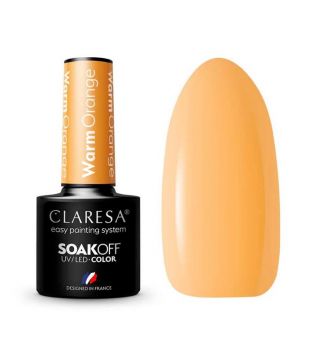 Claresa - Smalto semipermanente Soak off - Warm Orange