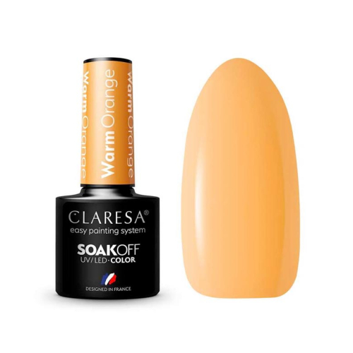 Claresa - Smalto semipermanente Soak off - Warm Orange