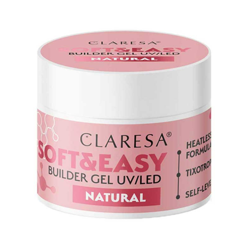 Claresa - Gel costruttore Soft & Easy - Natural - 90 g