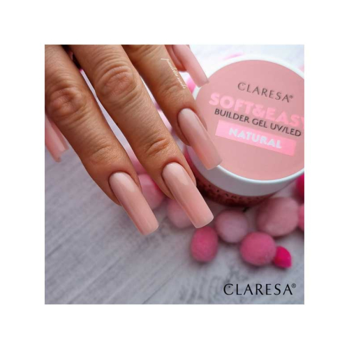 Claresa - Gel costruttore Soft & Easy - Natural - 90 g