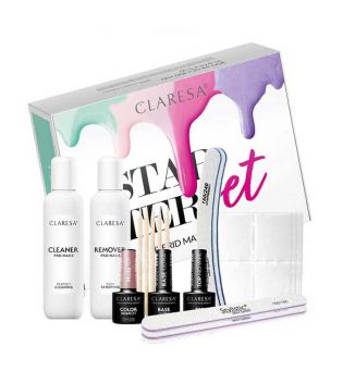 Claresa - Starter kit per manicure semipermanente - 107: Nude