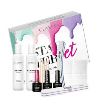 Claresa - Starter kit manicure semipermanente - 524: Rosa