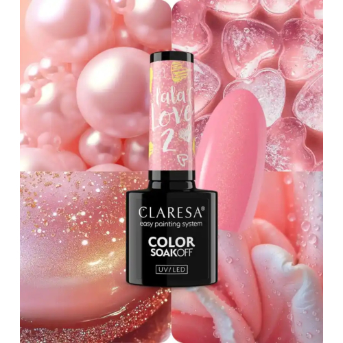 Claresa - *La La Love* - Smalto semipermanente Soak off - 02