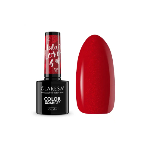 Claresa - *La La Love* - Smalto semipermanente Soak off - 04
