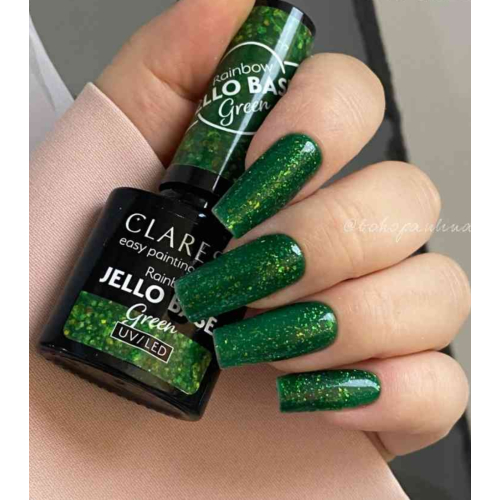 Claresa - *Rainbow Jello Base* - Smalto semipermanente - Green