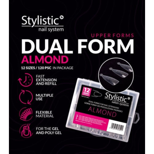 Claresa - Suggerimenti in silicone Dual Forms - Almond