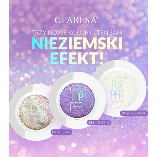 Claresa - Topper ombretto multicolore - 04: Supernova