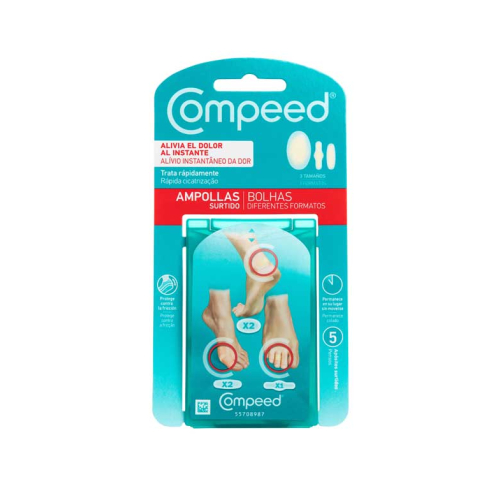 Compeed - Fiale 3 misure - 5 medicazioni