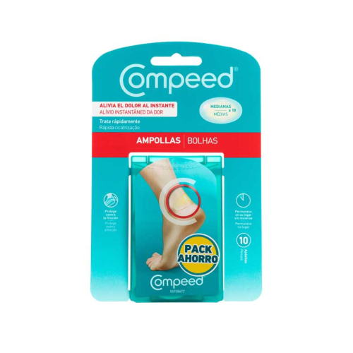 Compeed - Fiale medie - 10 medicazioni