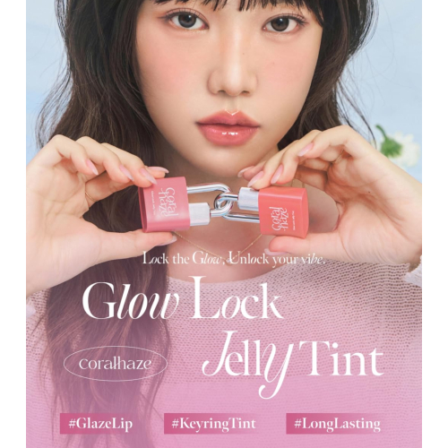 Coralhaze - Tinta per labbra Glow Lock Jelly Tint - 107: Petal