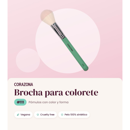 CORAZONA - Pennello per blush - 111