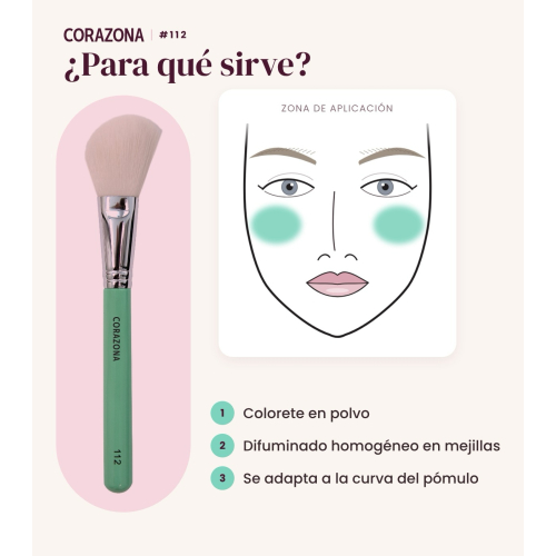 CORAZONA - Pennello per Blush - 112