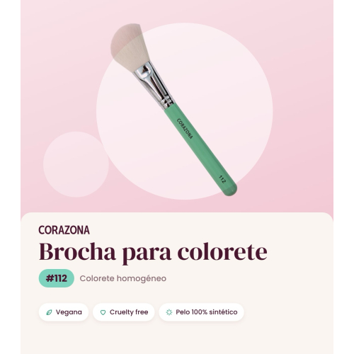 CORAZONA - Pennello per Blush - 112