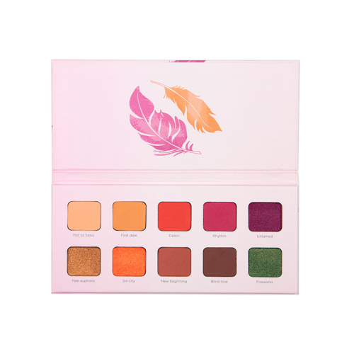 CORAZONA - Feather Collection by Trihia - Palette di ombretti occhi - I'm a Sinner