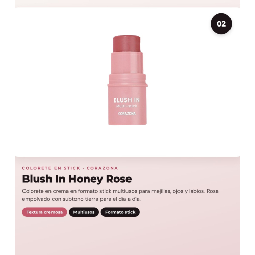 CORAZONA - Pacchetto Dúo Fard Blush In Berry Wine + Honey Rose