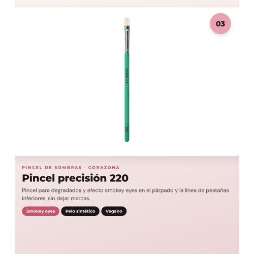 CORAZONA - Pacchetto Look Completo Livin' by Ratolina - Palette di Ombre + 2 Pennelli + Eyeliner + Contorno Labbra