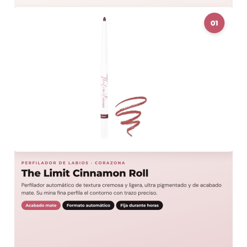 CORAZONA - Pacchetto Trío Labbra con The Limit Cinnamon Roll, Pure Crystal Cocoa e Gloss Up Icy Kiss