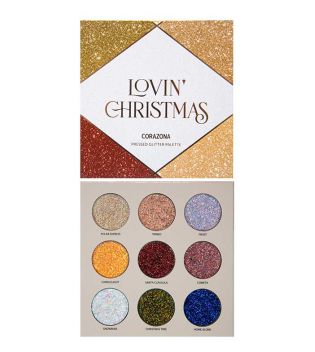 CORAZONA - Palette di glitter pressati Lovin' Christmas