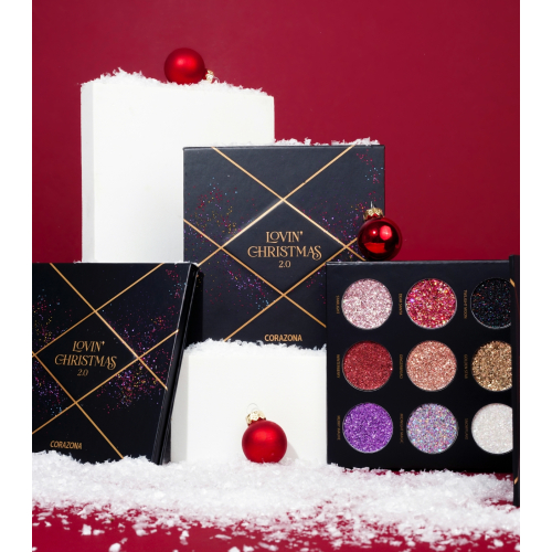 CORAZONA - Palette glitter pressati Lovin' Christmas 2.0