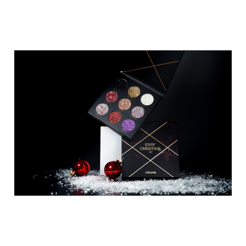CORAZONA - Palette glitter pressati Lovin' Christmas 2.0