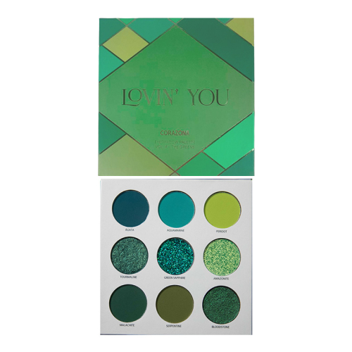 CORAZONA - Palette di ombretti Lovin' You - Vol. 4 The Greens