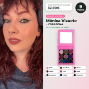 CORAZONA - Paletta di ombre personalizzata Monica Vizuete