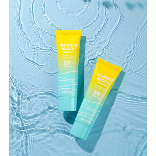 CORAZONA Skincare - Siero solare Spf 50 PA++++ Wonder Block