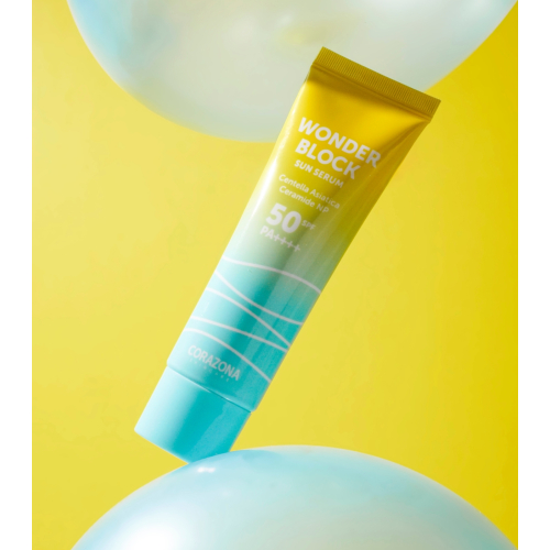 CORAZONA Skincare - Siero solare Spf 50 PA++++ Wonder Block