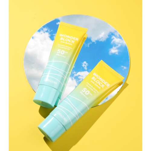 CORAZONA Skincare - Siero solare Spf 50 PA++++ Wonder Block