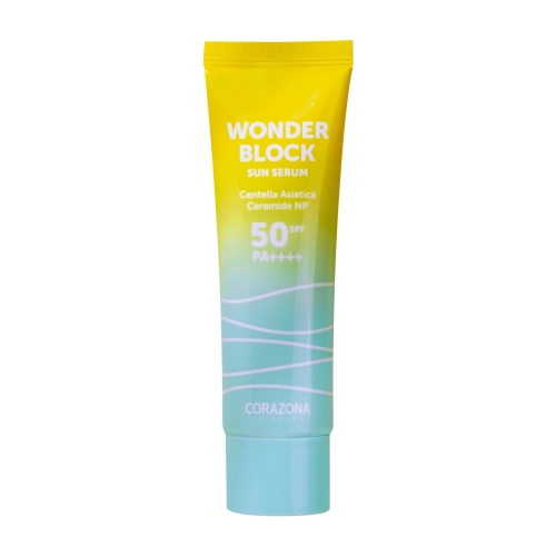 CORAZONA Skincare - Siero solare Spf 50 PA++++ Wonder Block