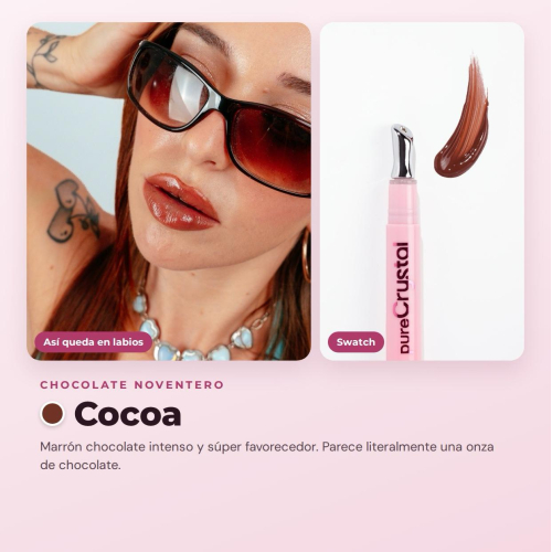 CORAZONA - Siero per labbra Pure Crystal - Cocoa