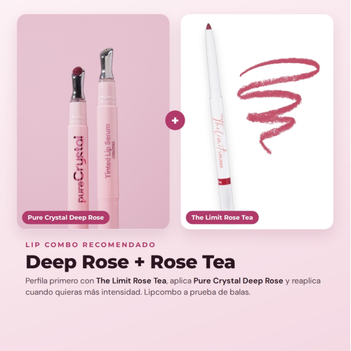 CORAZONA - Siero per labbra Pure Crystal - Deep Rose
