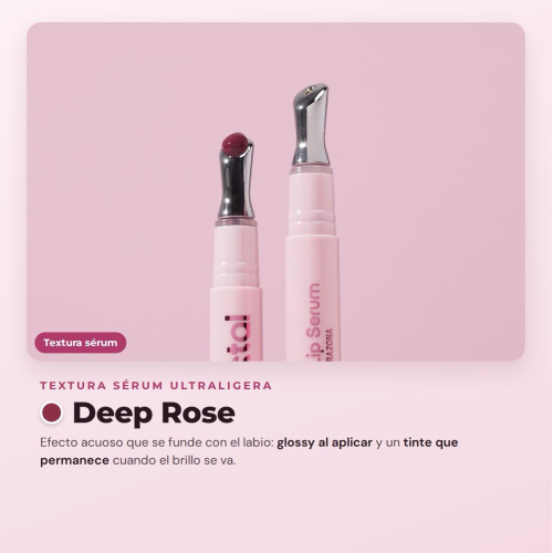 CORAZONA - Siero per labbra Pure Crystal - Deep Rose