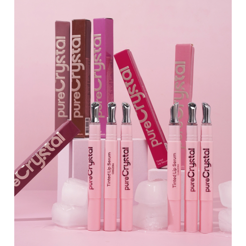 CORAZONA - Siero per labbra Pure Crystal - Deep Rose
