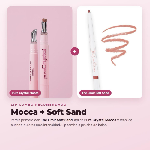 CORAZONA - Siero per labbra Pure Crystal - Mocca