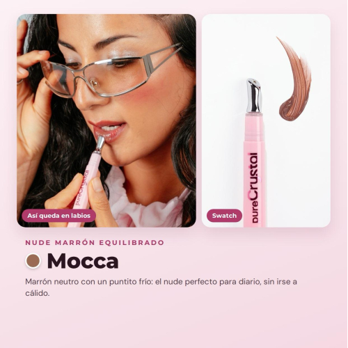 CORAZONA - Siero per labbra Pure Crystal - Mocca
