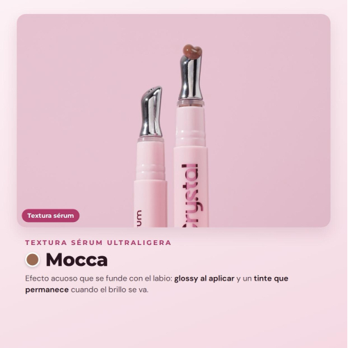 CORAZONA - Siero per labbra Pure Crystal - Mocca