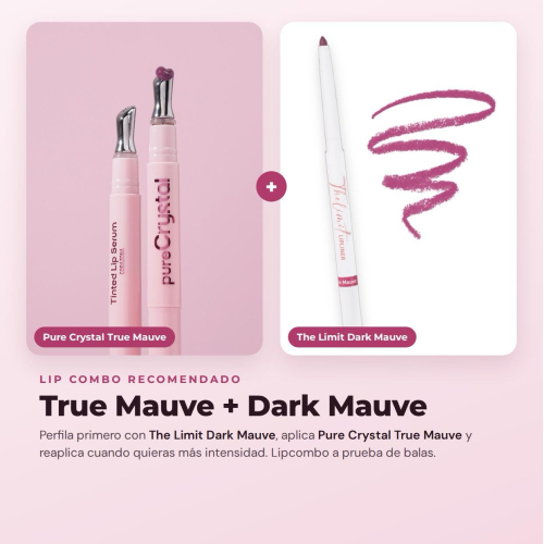 CORAZONA - Siero per labbra Pure Crystal - True Mauve