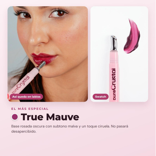 CORAZONA - Siero per labbra Pure Crystal - True Mauve